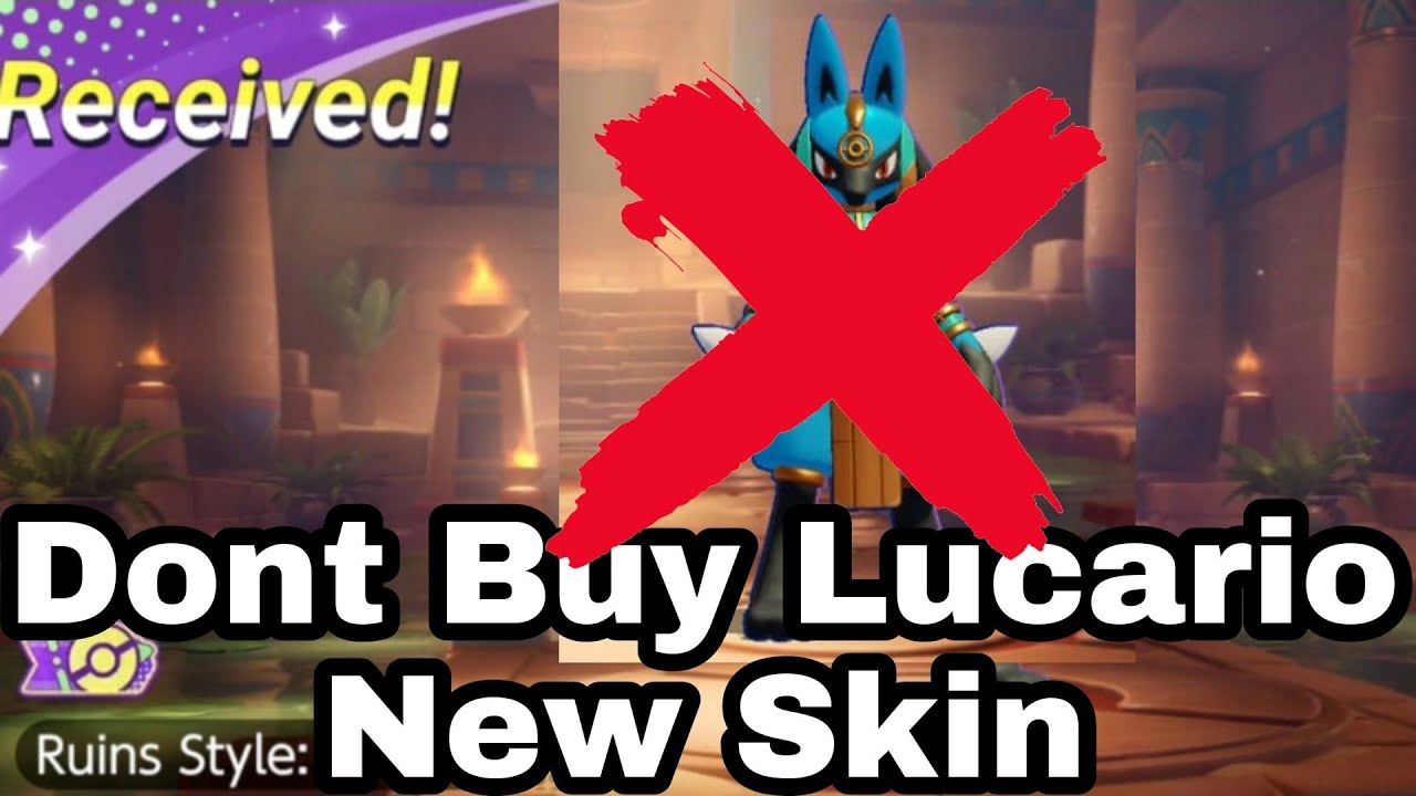 Dont Buy Lucario New Skin 🚨🚨 - Its Just My Opinion
