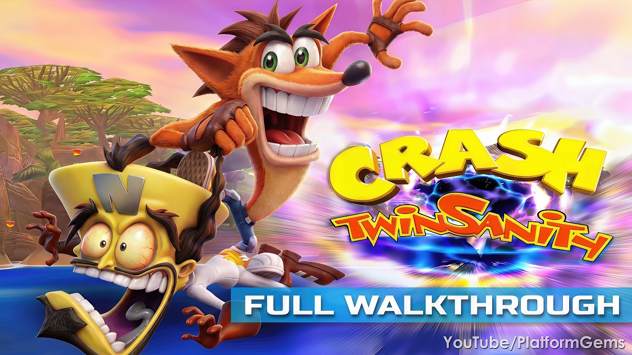 Crash Twinsanity - Полное прохождение. Игра на английском языке [HD]