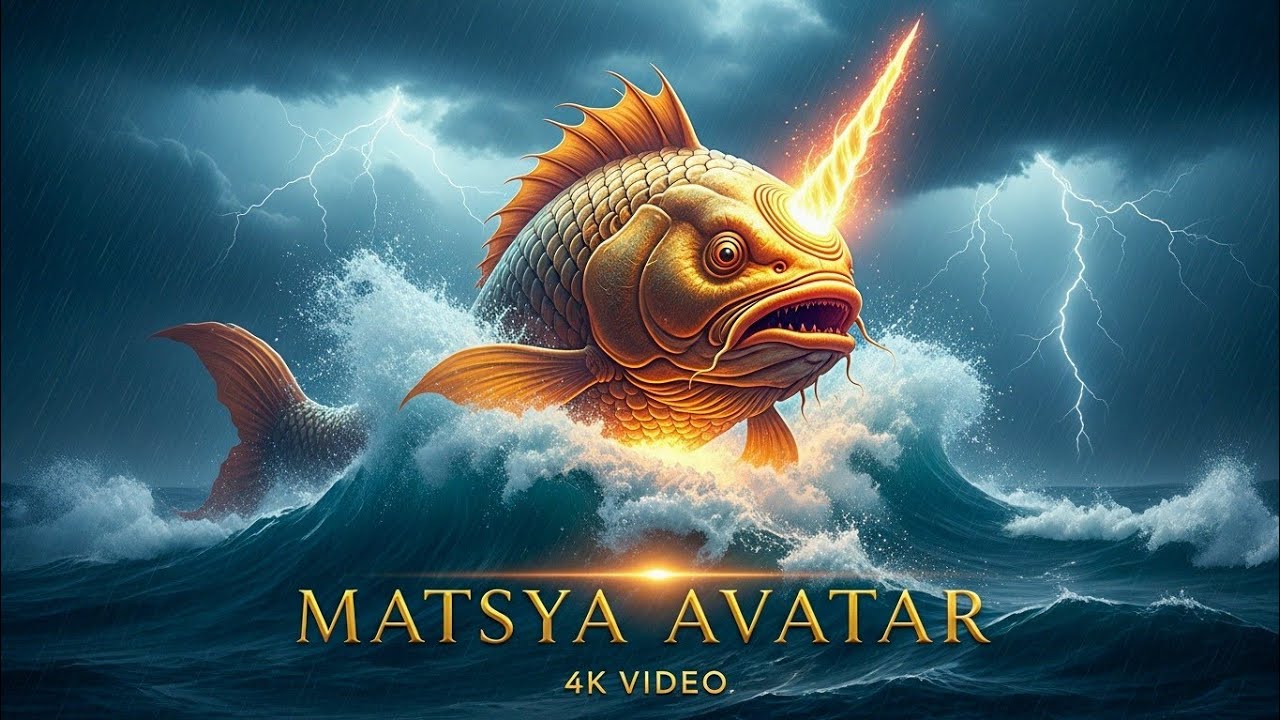 Lord Vishnu's Matsya Avatar: The First Incarnation | Al Animated Movie