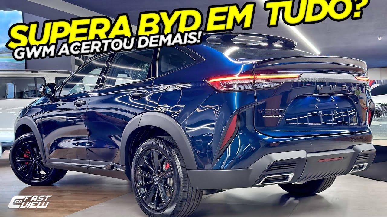 NOVO GWM HAVAL H6 GT 25/25 NOVA LANTERNA E +ITENS FAZ 28 KM/L! HÍBRIDO PERFEITO QUE NEM BYD SUPERA?