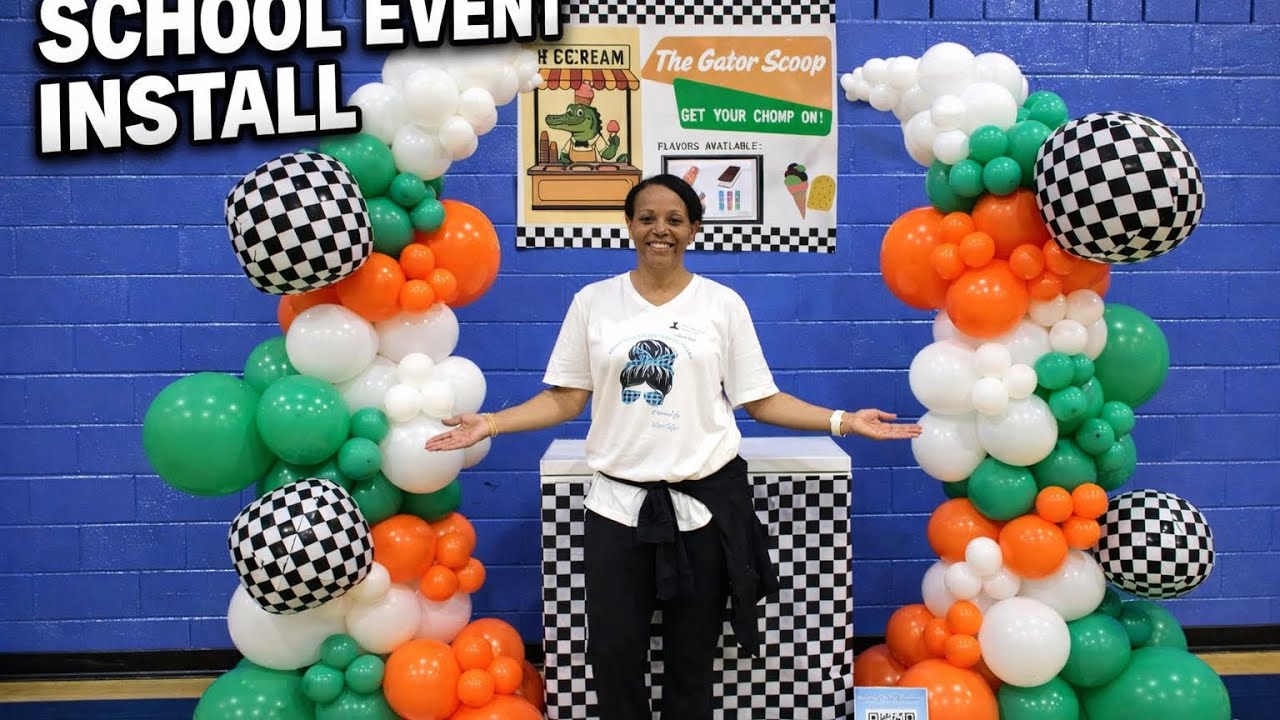 Balloon Stand Upgrade for School Event | Behind the Scenes Prep