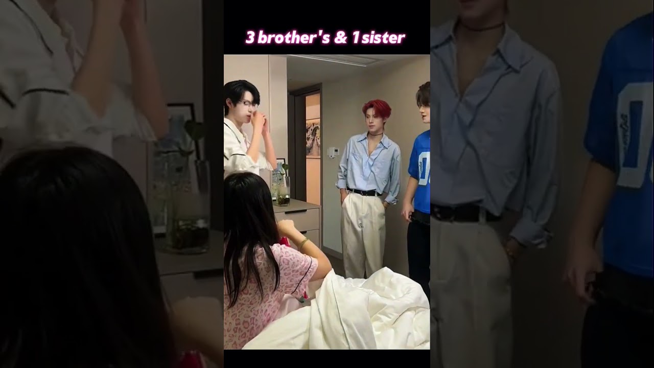When you're the only sister &hearts;️ #shorts #brothers