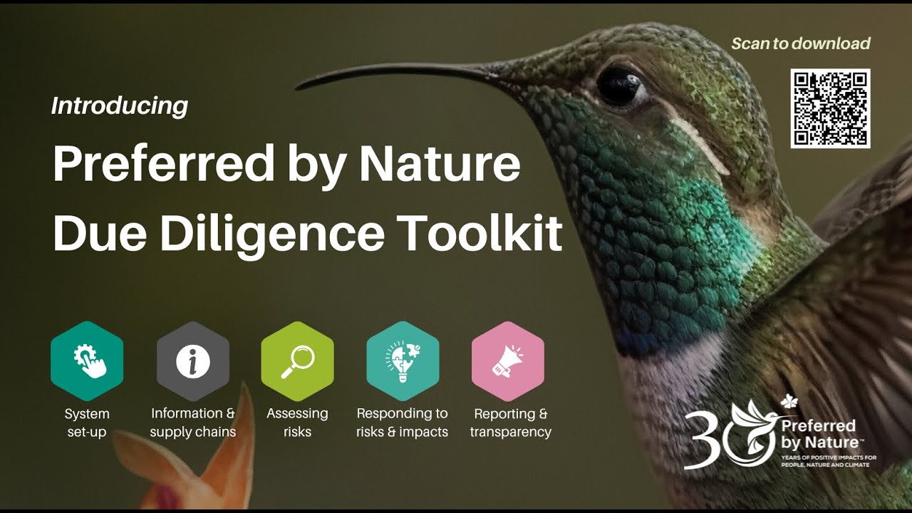Webinar: Introduction to the Preferred by Nature's EUDR aligned Due Diligence Toolkit