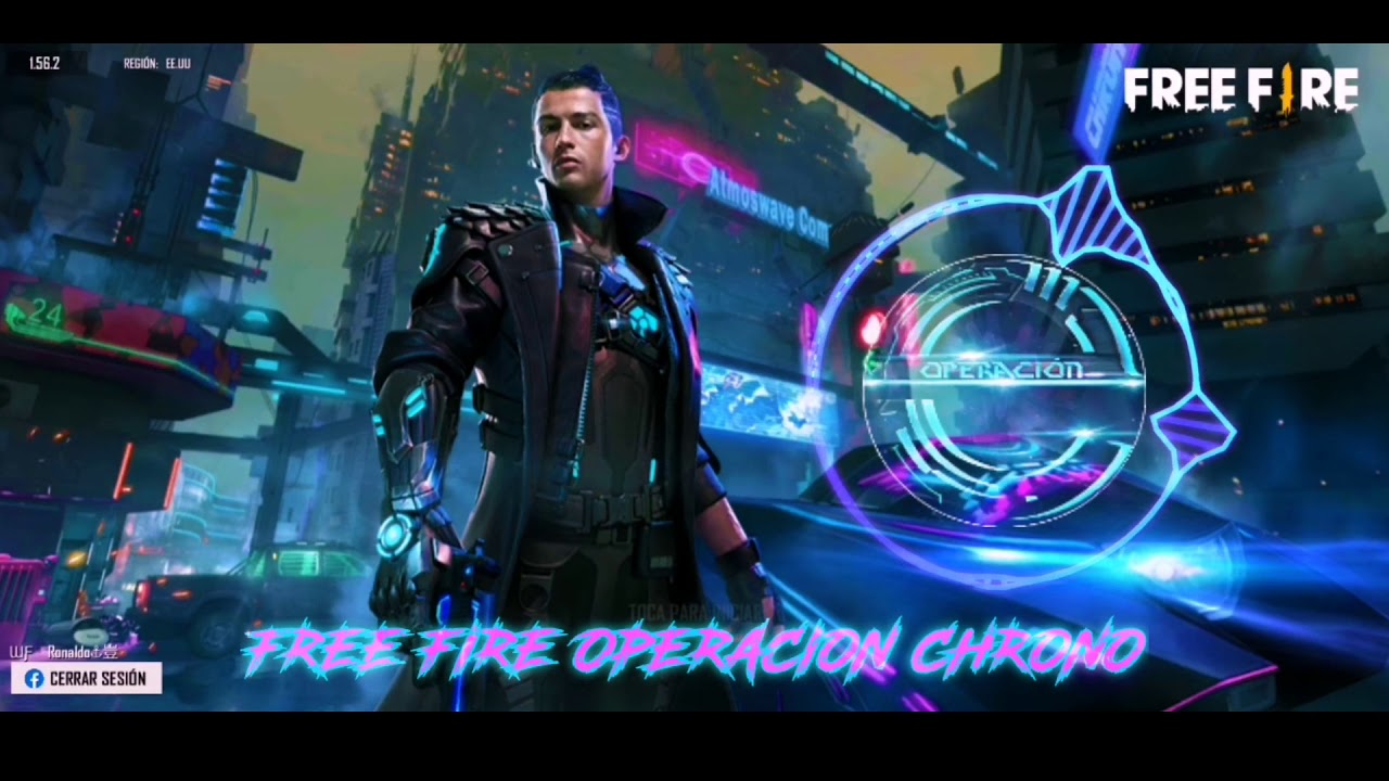 FREE FIRE ❌ CR7 MUSICA OPERACION CHRONO(CRISTIANO RONALDO) 🤩⚽