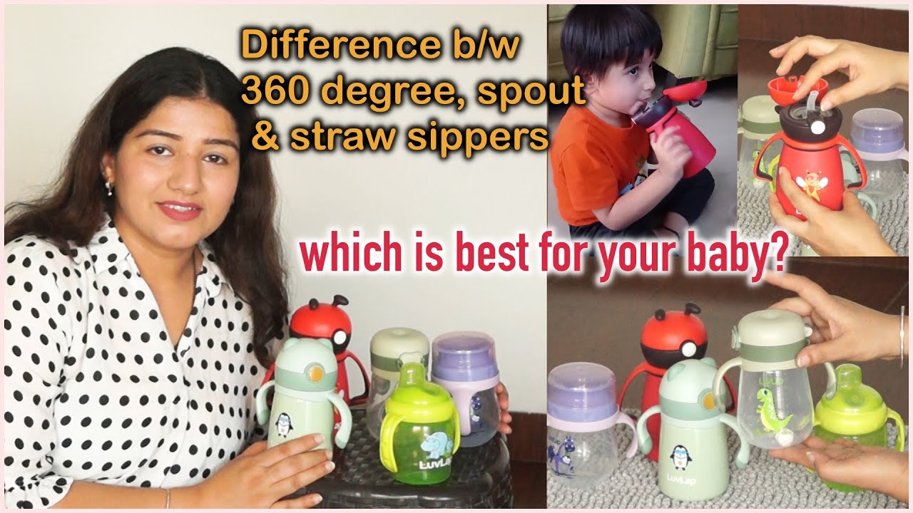 Best sippers for your baby age / know different types of sippers
