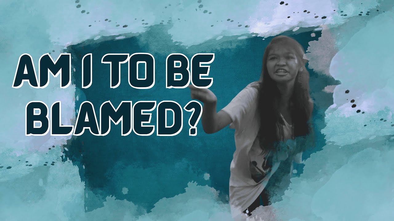Am I to be blamed? - Declamation Contest Winner