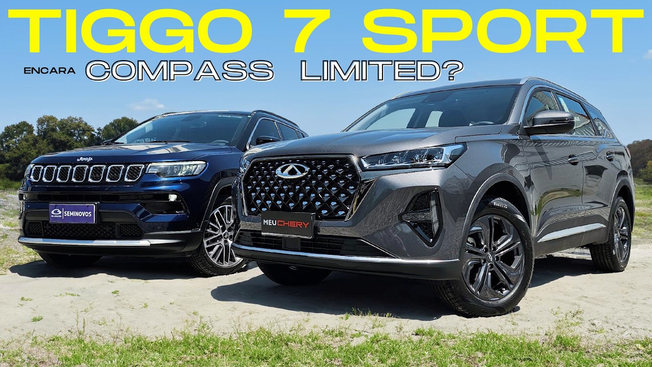 Tiggo 7 Sport VS Jeep Compass Limited - Você pagaria 89 mil a mais?