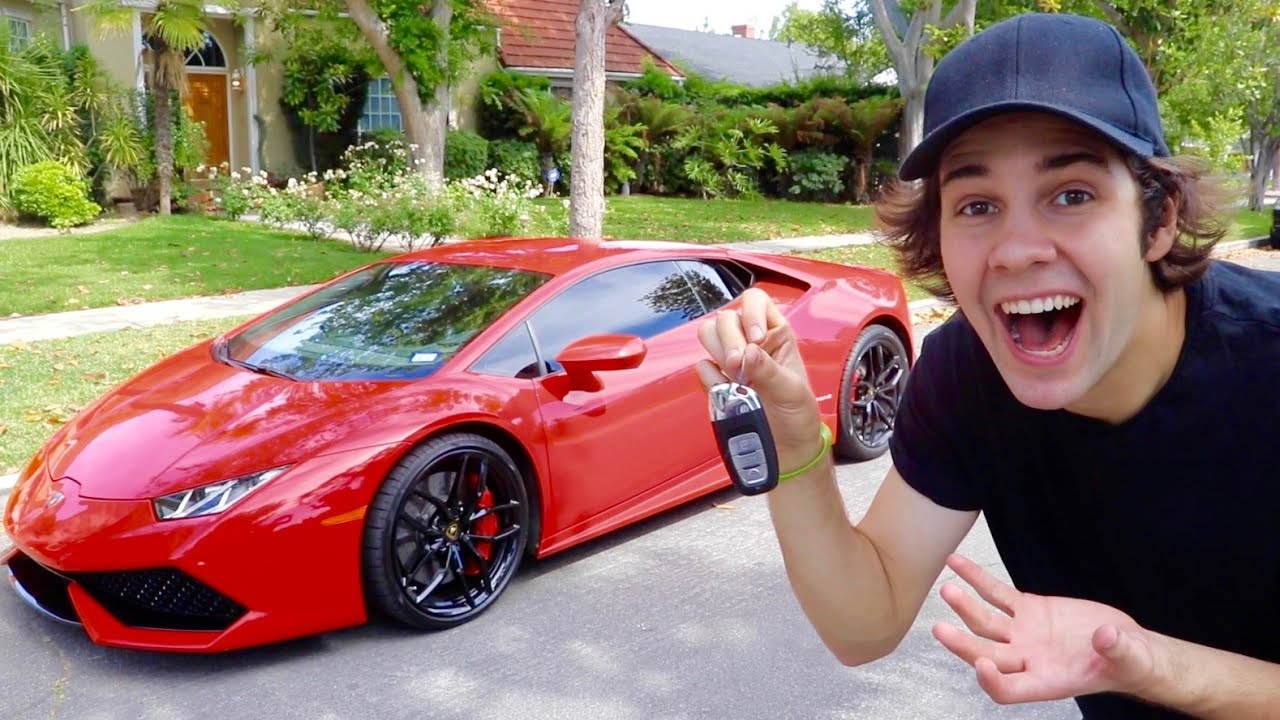 HE SURPRISED ME WITH A LAMBORGHINI!!