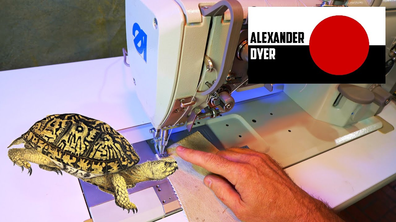 How to Slow Your  Industrial Sewing Machine Even More with Smaller Pulley for your Servo Motor
