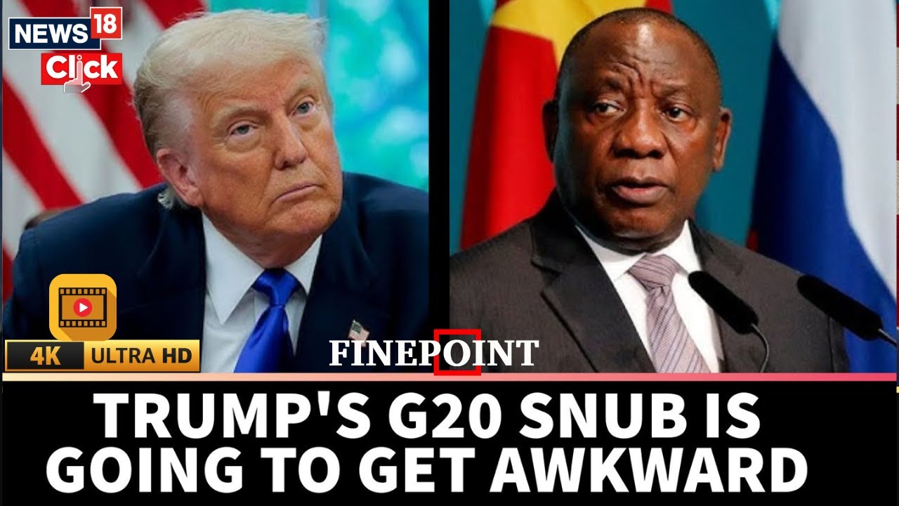 Trump zostawia niewygodne puste krzesło na szczycie G20 w RPA. Indie stoją w ostrym kontraście | 4K