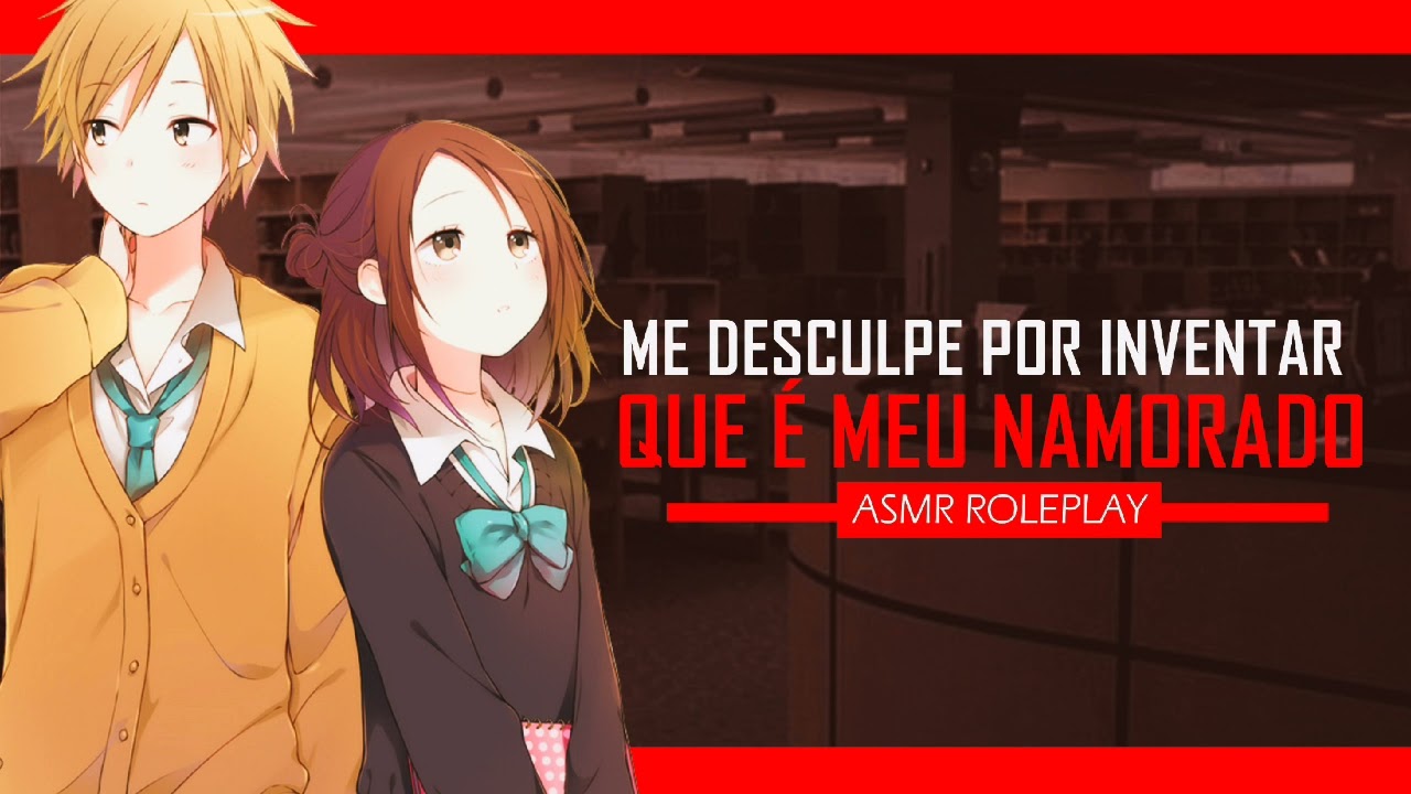 ASMR GAROTA INVENTANDO QUE NAMORA COM VOCÊ