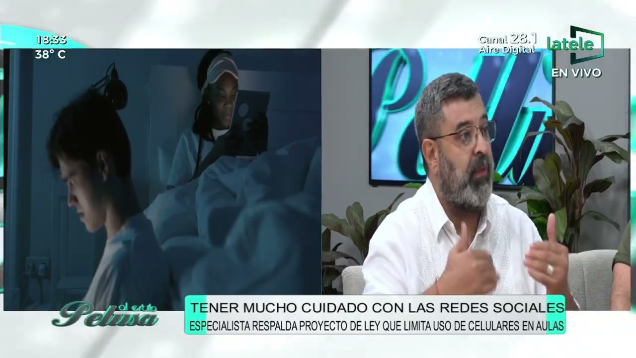 Miguel Gaspar, especialista en ciberseguridad, respalda proyecto de ley que limita uso de celulares