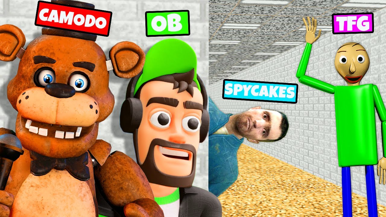 The BEST Moments in Hide and Seek with My Friends in Gmod! (Garry's Mod Movie)