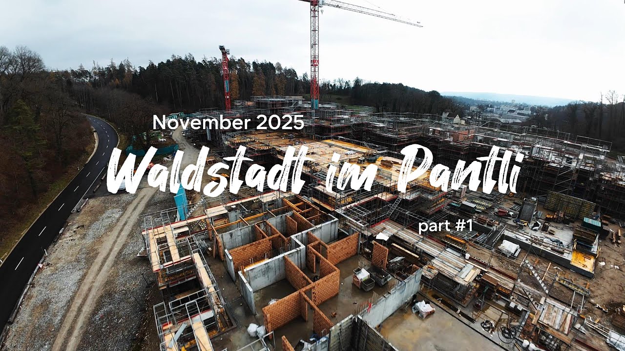 FPV Drohnenflug Baustelle Waldstadt im Pantli – Neubau Schaffhausen | GEPRC Mark 5 & Sub250 | DJI O4