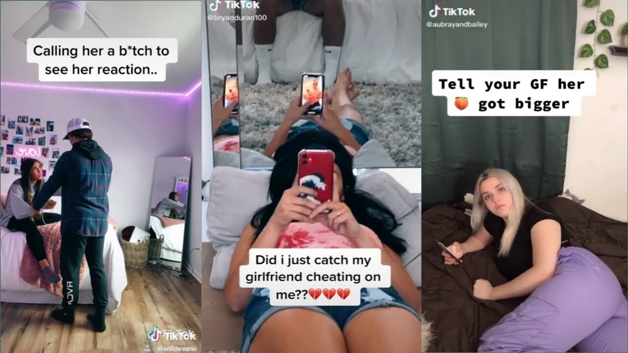 Cheating Prank on Girlfriend/Boyfriend and See Their Reaction