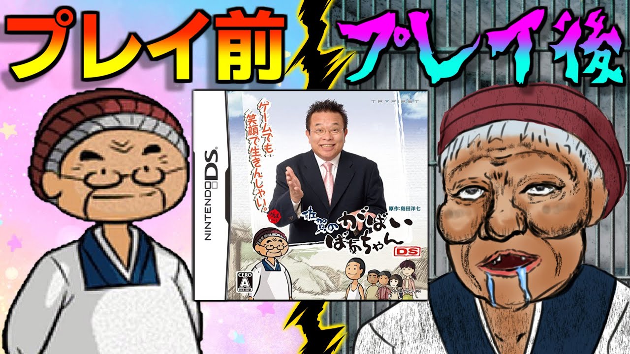 【何故ゲーム化した】400万部売れたベストセラー小説のクソゲー【佐賀のがばいばあちゃんDS】