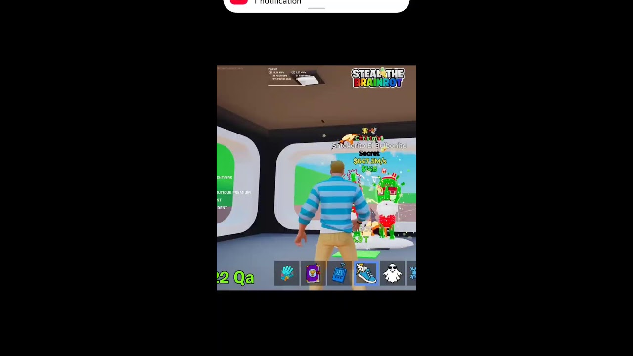 Trade steal a brainrot Fortnite