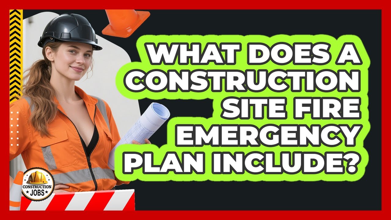 What Does A Construction Site Fire Emergency Plan Include?