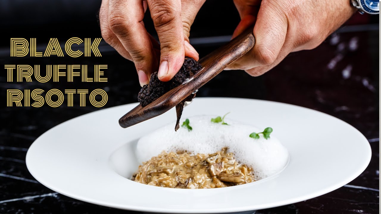 Как приготовить ризотто с черным трюфелем: советы профессионального шеф-повара...