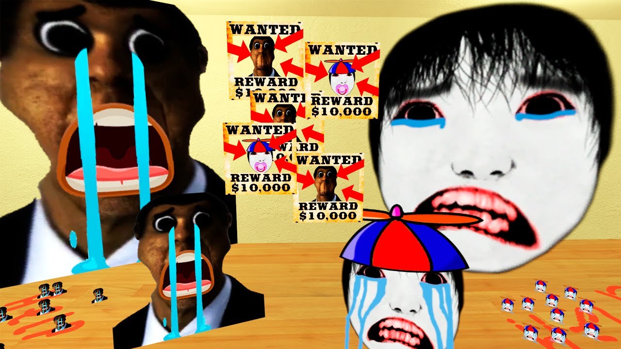 Obunga Family Lost Their Baby Obunga And Yoshie Family Lost Their Baby Yoshie!