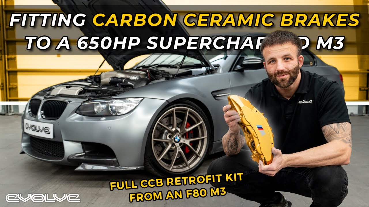 Ultimate OEM+ E92 M3 Brake Upgrade - F80 M3 Carbon Ceramic Retrofit to 650hp Supercharged M3