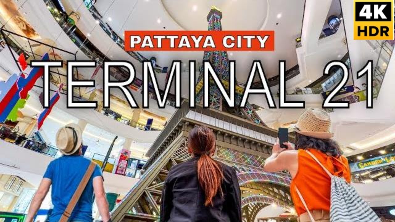 Terminal 21 Pattaya | Next Level Shopping Mall in Thailand 🇹🇭🛍️😀