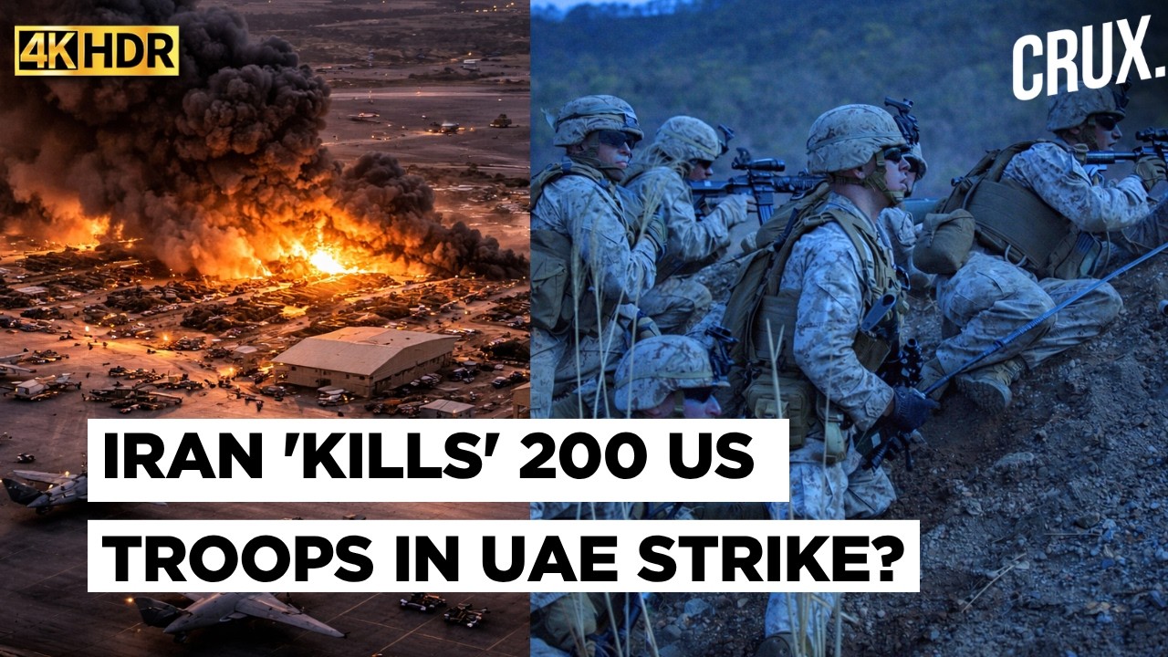 Iran &lsquo;Hits&rsquo; UAE Facility Hosting 200 US Officers Near Al Minhad Base, &lsquo;Blows Up&rsquo; Israeli Vessel | 4K