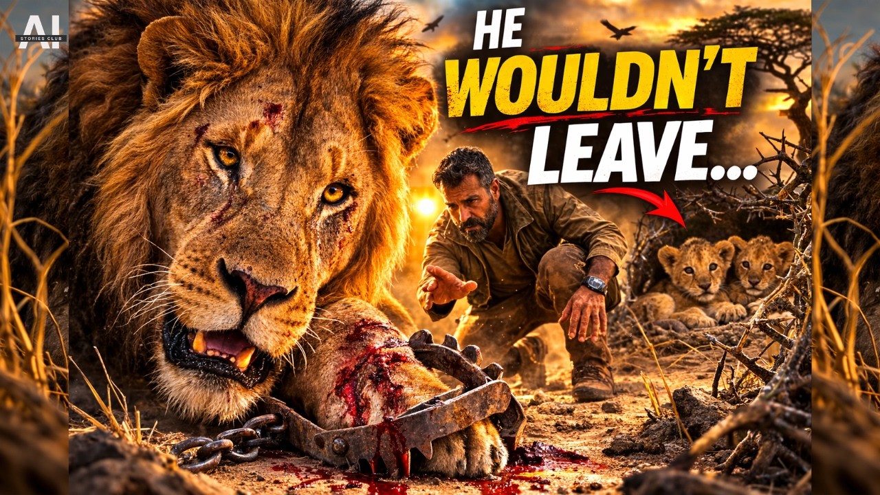 This Lion Cub Refused to Leave Until Her Rescuer Came Back