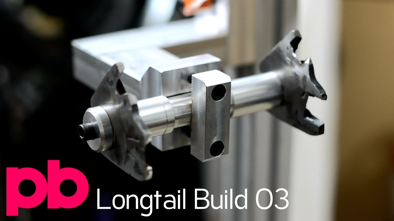 Longtail Bicycle Frame Build 03 - Machining  BMX Dummy Axle and V Block with Lathe and Mill