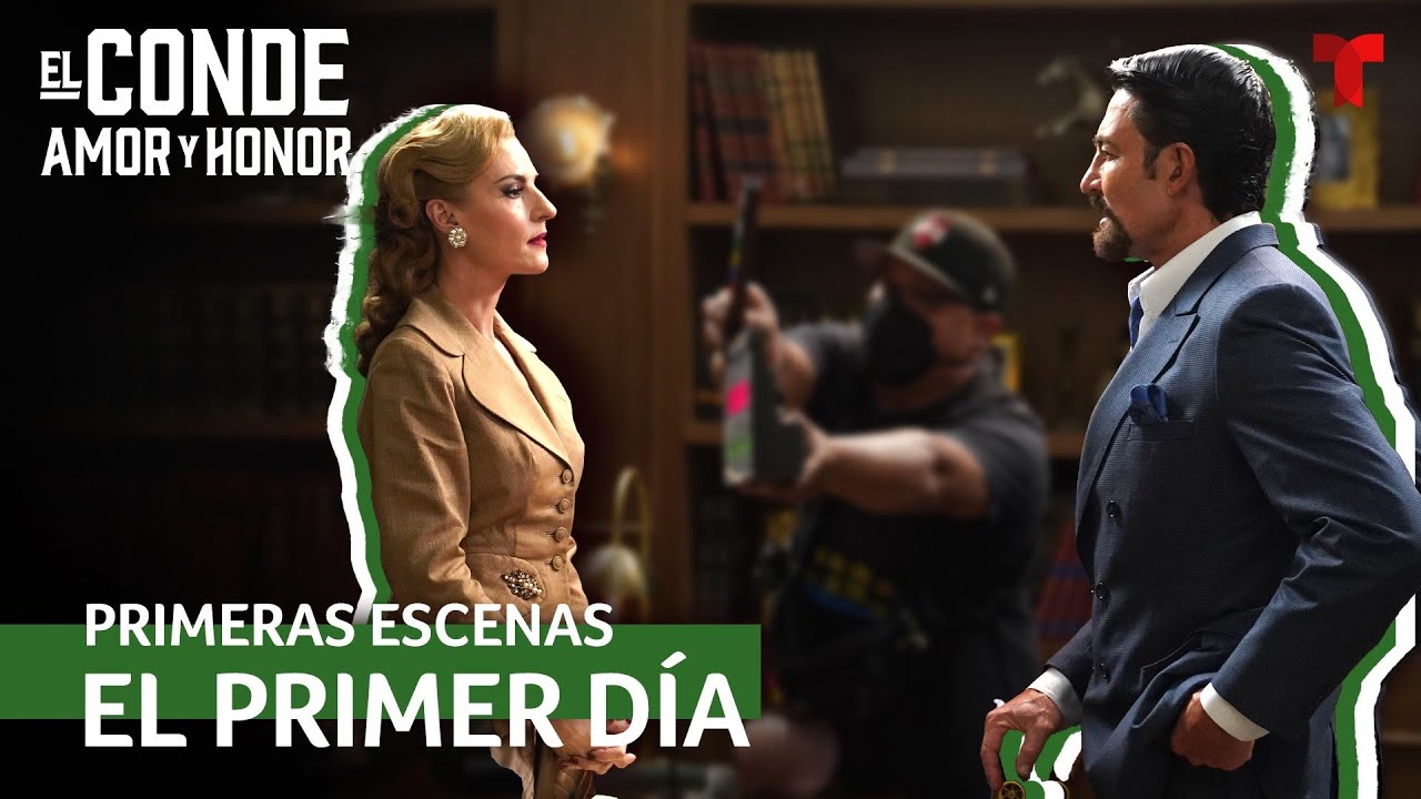 Ana Brenda Contreras, Chantal Andere y el elenco graban sus primeras escenas | Telemundo Novelas