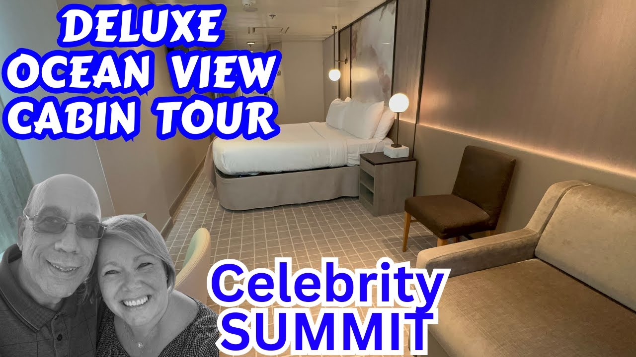 WELCOME ABOARD the Celebrity SUMMIT cruise ship, Ocean View cabin