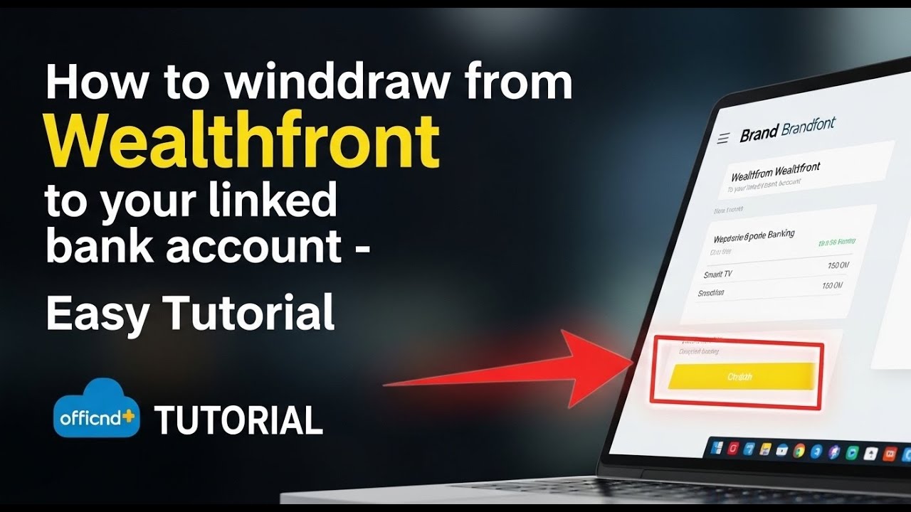 Как вывести деньги из Wealthfront на привязанный банковский счет &mdash; простая инструкция