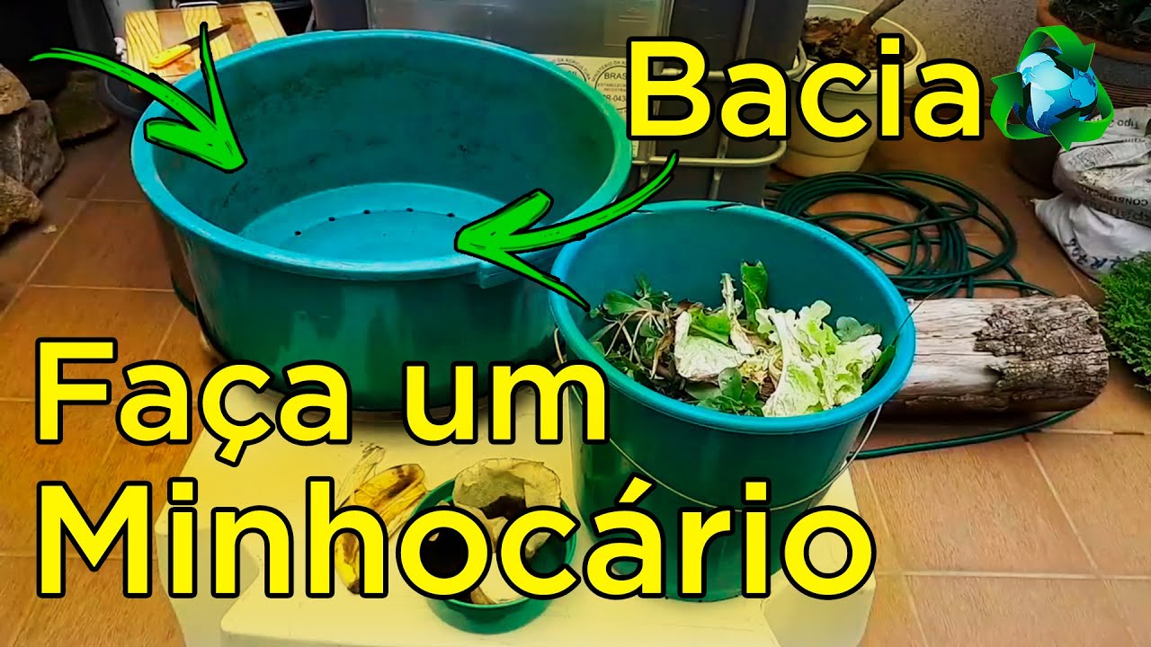 Como Fazer um Minhocário Simples e Eficiente