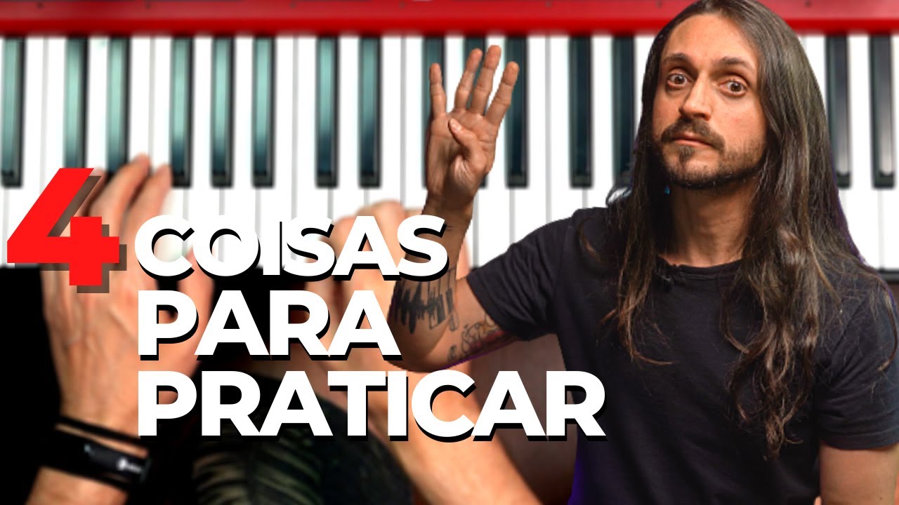 4 coisas que um PIANISTA iniciante DEVE praticar | Milo Andreo
