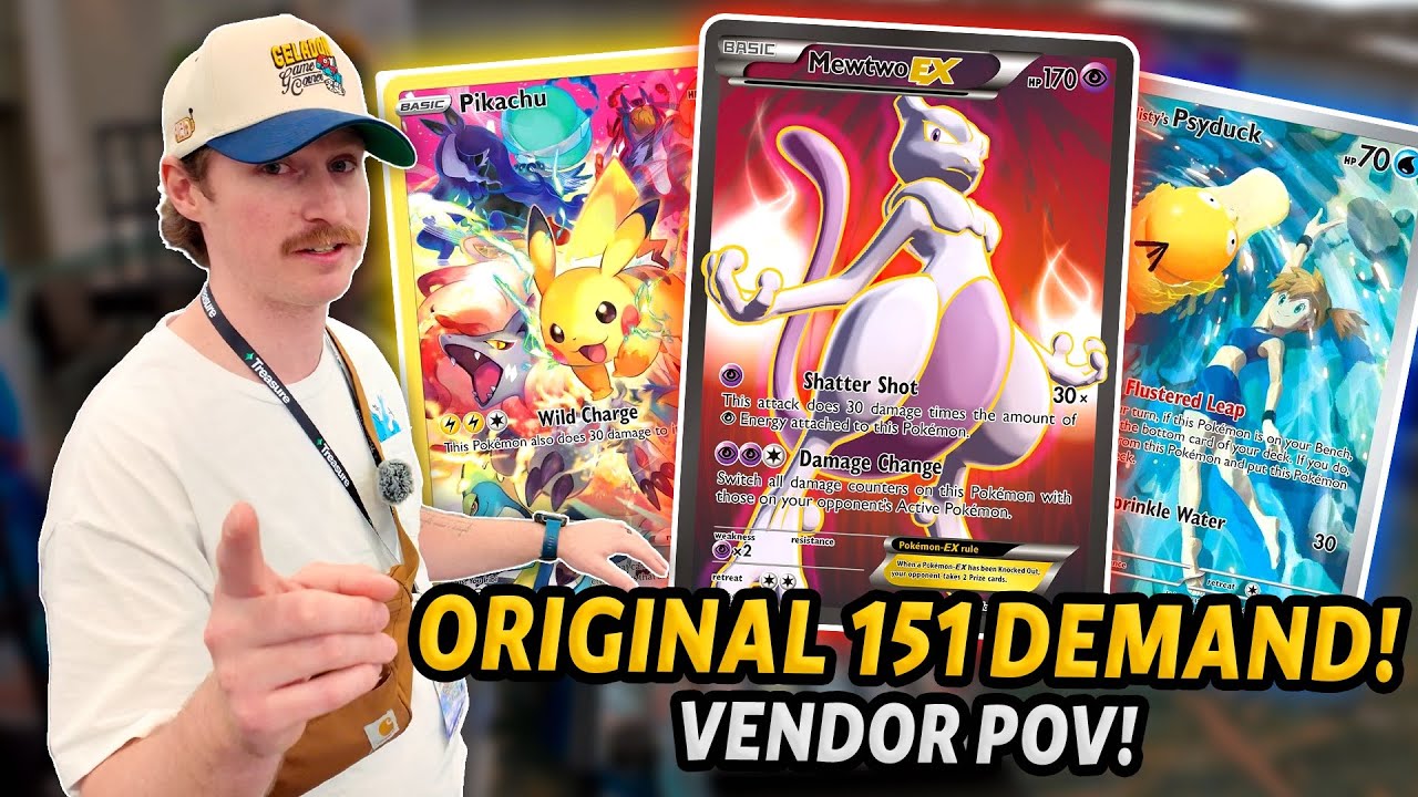The Original 151 Pokemon are HOT Right Now! Vendor POV (Day Two)! 