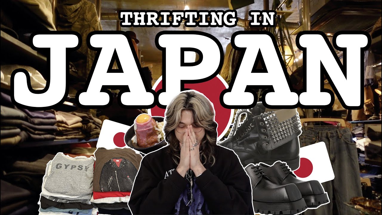 I crashed out, sold my wardrobe, and went to JAPAN 🇯🇵 (vintage shopping in Tokyo & Kyoto)