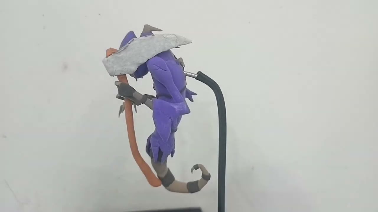 How To Make Ghostfreak #ben10 #craftathome #clayart #zs'skayr