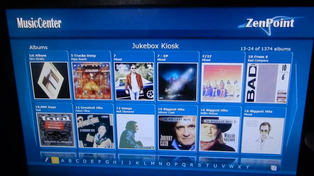 Touchscreen Jukebox - Zen Point Software