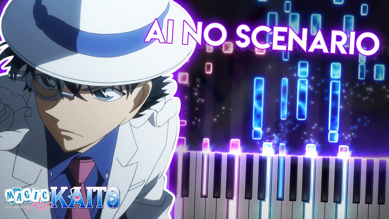 Ai no Scenario - Magic Kaito 1412 OP 2 | Chico with HoneyWorks (piano)