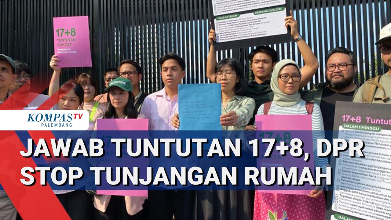 Tanggapi Tuntutan Rakyat 17 Plus 8, Sufmi Dasco  Tunjangan DPR Akan Dipangkas - SAPA PAGI