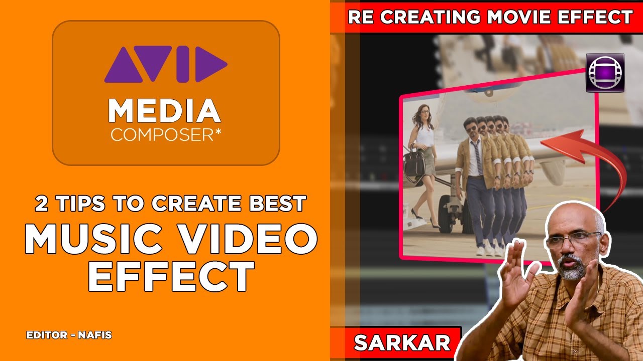 Avid Media Composer Tamil Tutorial | Music Video Effect | Match cut studio