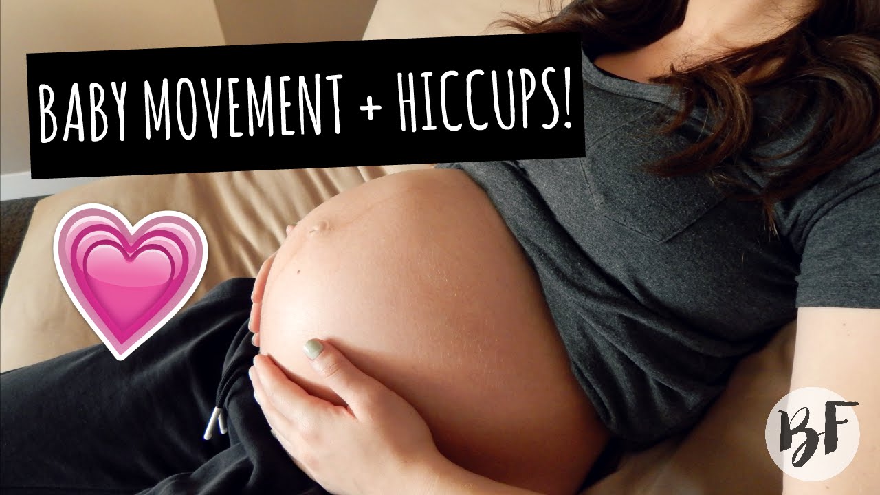 BABY'S MOVEMENTS AT 34 WEEKS PREGNANT!! || BETHANY FONTAINE