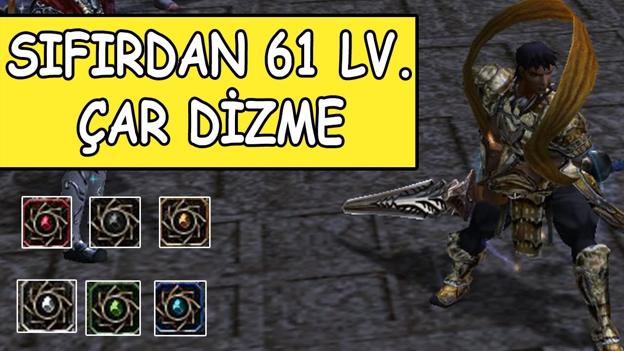 Metin2 TR Sıfırdan 61 Level Çar Dizme //Savaşçı'nın serüveni #1