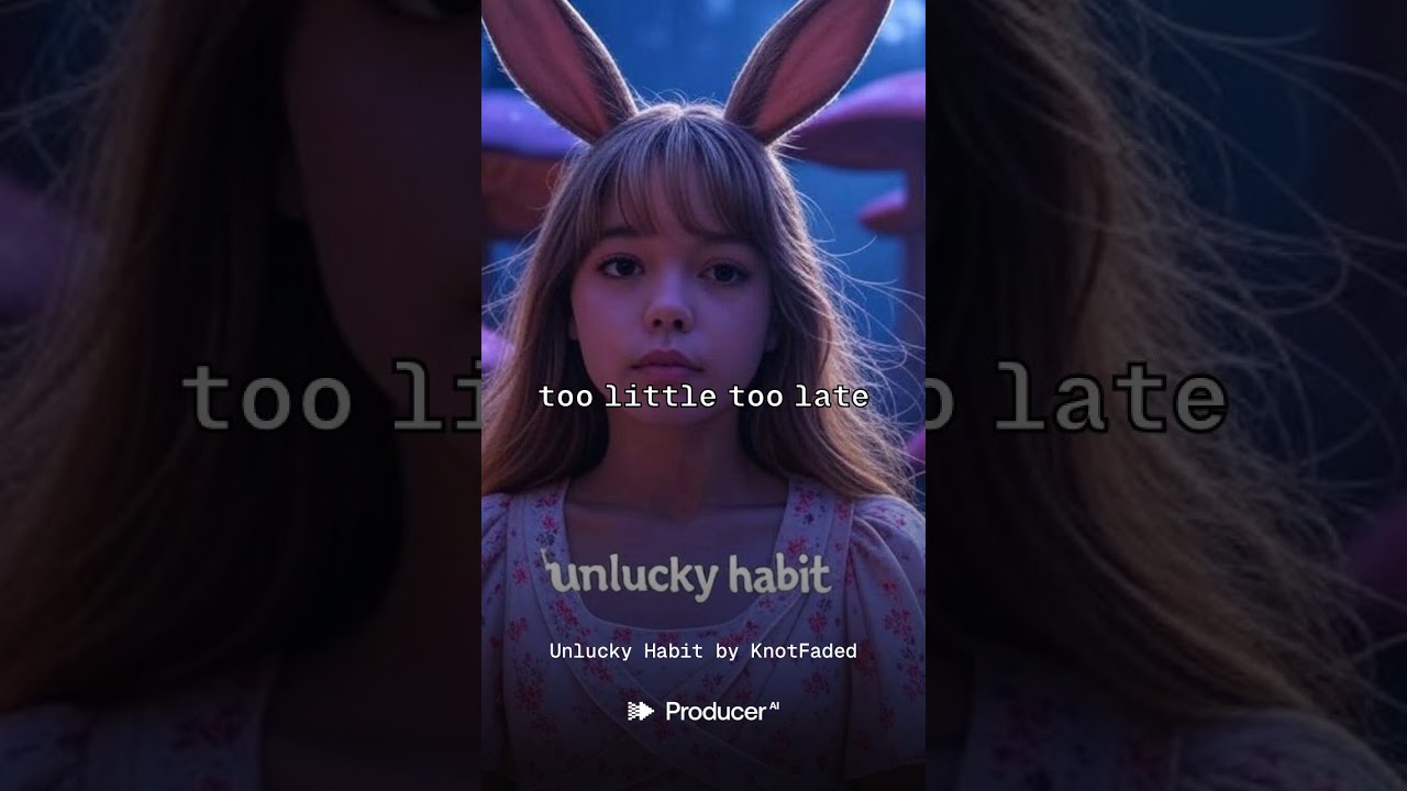 Unlucky Habit  #melodicedm #etherealvocals #ambientbass #chillstep2025
