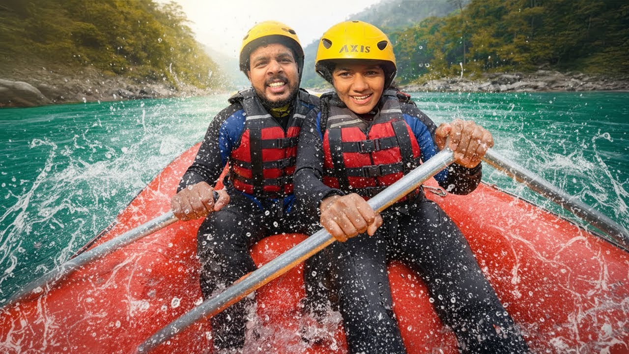 Risky River rafting in Rishikesh‼️