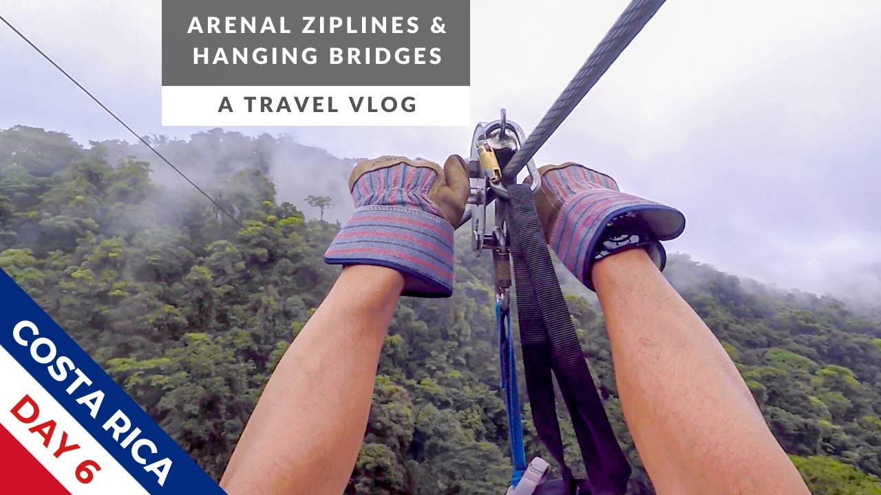 Sky Adventures: Arenal Zipline & Bridges  || Costa Rica Travel Vlog Day 6