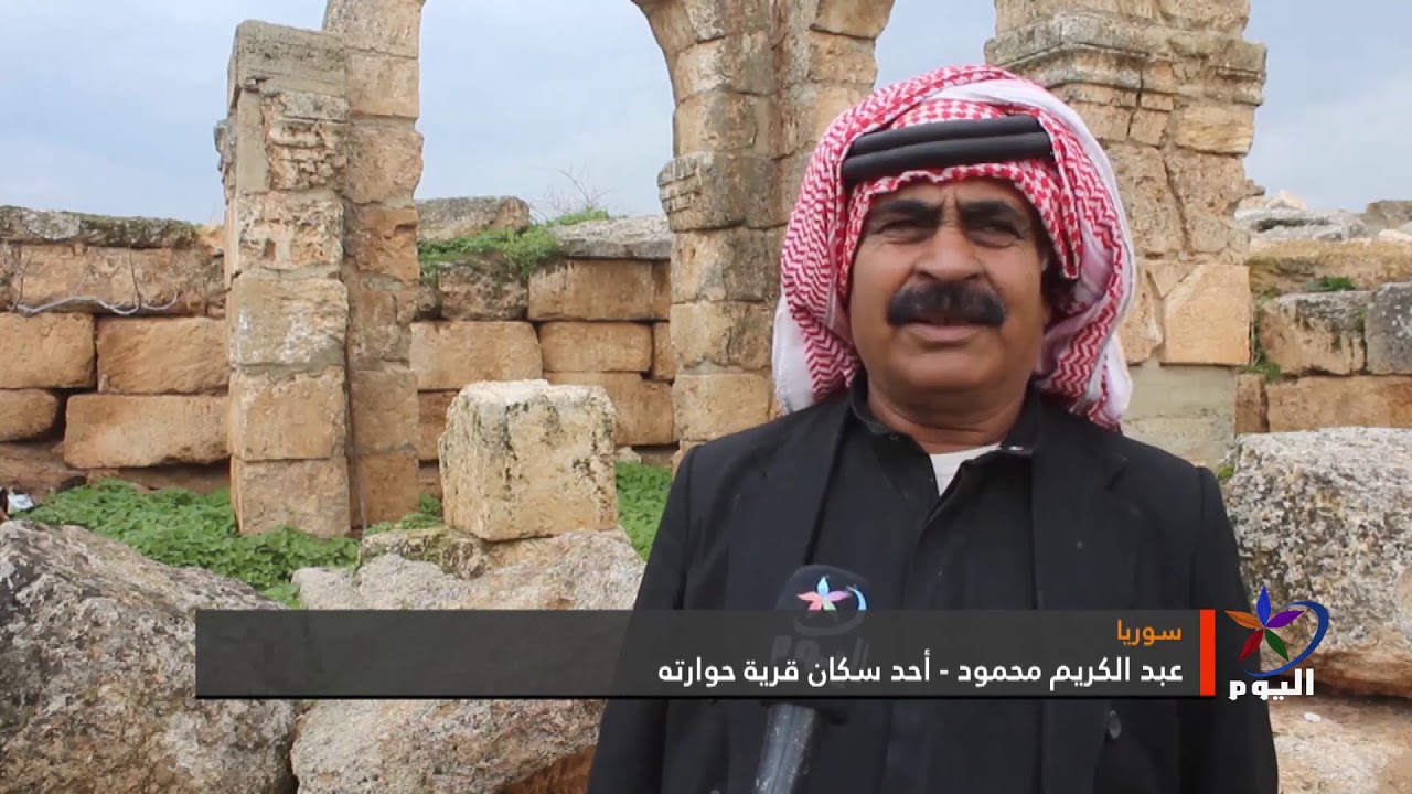 شبان يتطوعون لحماية آثار قريتهم في ريف حماة الشمالي