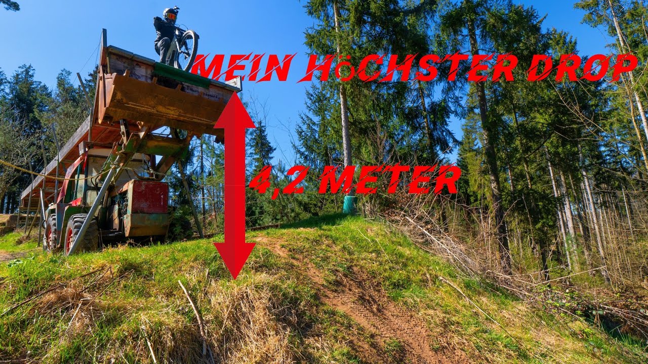 Der größte Drop meines Lebens! - 4,2m in die Tiefe!