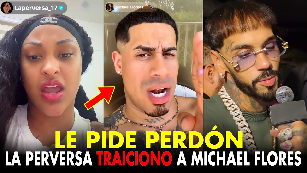 LA PERVERSA LE PIDE PERDON A MICHAEL FLORES POR MENSAJE A ENEMIGO, ANUEL TERMINA RELACION