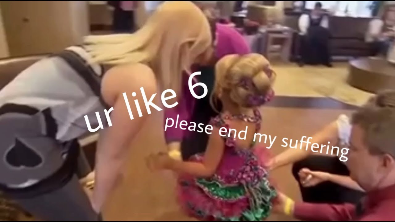 these kids think they own everybody - editing toddlers and tiaras because shut up